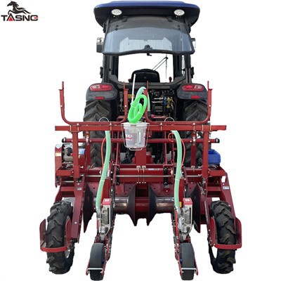 Sembradora de hortalizas neumática de 2 hileras